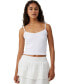 ფოტო #5 პროდუქტის Women's Rylee Tiered Lace Mini Skirt