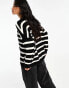 Фото #8 товара Stradivarius soft touch jumper in stripe