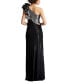 Фото #2 товара Women's Korra One Shoulder Metallic Contrast Gown