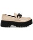 Фото #7 товара Women's Larazzo Chain Platform Lug Sole Loafers