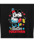 ფოტო #2 პროდუქტის Air Waves Trendy Plus Size Disney Valentine's Day Graphic T-shirt