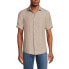 Men's Traditional Fit Short Sleeve Linen Shirt