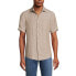 Фото #4 товара Men's Traditional Fit Short Sleeve Linen Shirt