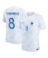 Men's Aurelien Tchouameni White France National Team 2022/23 Replica Away Jersey