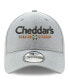 Фото #3 товара Men's Gray Kyle Busch 9FORTY Cheddar's Snapback Adjustable Hat