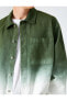 Фото #6 товара Degrade Oversize Gabardin Gömlek Ceket