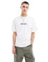 Columbia Hike Happiness II back print t-shirt in white Exclusive at ASOS