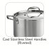 Фото #3 товара Gourmet Tri-Ply Clad 6 Qt Covered Sauce Pot