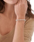 ფოტო #6 პროდუქტის Howlite All Stacked Up Chain Beaded Bracelet