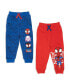 Фото #1 товара Spidey and His Amazing Friends Toddler/Child Boys Fleece 2 Pack Jogger Pants