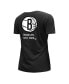 ფოტო #4 პროდუქტის Women's White Brooklyn Nets 2022/23 City Edition V-Neck T-shirt