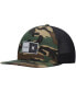 Men's Camo, Black 2.0 Trucker Snapback Hat