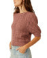 Фото #3 товара Women's Cotton Eloise Open-Knit Pullover