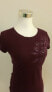Фото #4 товара Топ INC Embroidered Knit Purple S