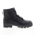 Fila Ty20 5HM01100-001 Womens Black Synthetic Lace Up Casual Dress Boots