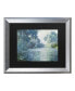Фото #1 товара Claude Monet Branch of the Seine Near Giverny Matted Framed Art - 27" x 33"