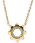 ფოტო #1 პროდუქტის Jac+Jo by Anzie Diamond Cog Pendant Necklace (1/10 ct. t.w.) in 14k Gold, 16" + 1" extender