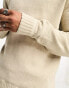 Фото #6 товара Only & Sons crew neck chenille jumper in beige