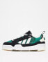 adidas Originals ADI 2000 trianers in black and green