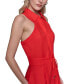 Фото #6 товара Women's Button-Front A-Line Dress