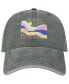 ფოტო #3 პროდუქტის Men's Gray Florida State Seminoles Beach Club Rays Relaxed Twill Adjustable Hat