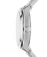 ფოტო #3 პროდუქტის Men's Everett Silver-Tone Stainless Steel Bracelet Watch 42mm