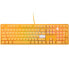 Фото #2 товара Ducky One 3 Yellow Gaming Tastatur, RGB LED - MX-Blue (US)