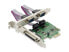 Фото #1 товара Conceptronic PCI Express Card 1-Port Parallel & 2-Port Serial - PCIe - Parallel - RS-232 - PCIe 1.1 - Green - China - 2.5 Gbit/s