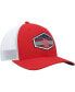 Фото #4 товара Men's Red, White St. Louis Cardinals Spring Training Burgess Trucker Snapback Hat
