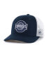 Big Boys Navy, White Dallas Cowboys Scramble Adjustable Trucker Hat