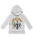 ფოტო #4 პროდუქტის Boys STAR WARS The Mandalorian Fleece Pullover Hoodie and Pants Outfit Set to (12 Months - 18-20)