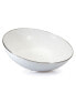Фото #1 товара Solid White Enamelware Collection 5 Quart Serving Bowl