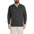 Фото #2 товара Big & Tall Bedford Rib Quarter Zip Sweater