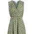 Фото #4 товара Womens NORDSTROM SIGNATURE 154983 Silk Green Dress size 14