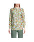 ფოტო #2 პროდუქტის Women's No Iron Banded Collar Popover Shirt