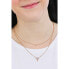 Gentle double necklace with heart Vintage Glitz JF03648791