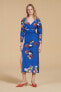 Фото #1 товара Printed draped dress - limited edition
