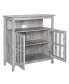 Фото #4 товара 36" Big Sur Highboy TV Stand with Storage Cabinets