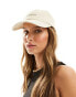 Фото #4 товара ASOS DESIGN slogan cap in beige