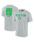 Фото #1 товара Men's Gray Austin FC Oversized Logo T-shirt