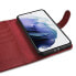 Фото #2 товара Skórzane etui portfel do Galaxy S22+ Leather Wallet Case bordowy