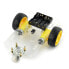 Chassis Rectangle 2WD 2-wheel robot chassis with DC Motor Drive