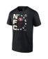 Фото #4 товара Men's Black San Francisco 49ers 2023 NFC Champions Right Side Draw T-shirt