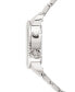 ფოტო #3 პროდუქტის Women's Elise Swiss Tri-Time Stainless Steel Bracelet Watch 33mm