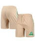 ფოტო #2 პროდუქტის Men's Tan Boston Celtics Team Stripe Shorts