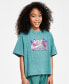 ფოტო #1 პროდუქტის Big Girls Sportswear Graphic-Print Cotton T-Shirt