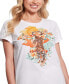 ფოტო #3 პროდუქტის Women's Crouching Tiger Cotton Short-Sleeve T-Shirt