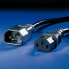 Фото #1 товара VALUE Monitor Power Cable 1.0 m - 1 m - C14 coupler - C13 coupler - 250 V - 10 A
