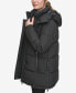 Фото #3 товара Women's Hooded Stand-Collar Puffer Coat