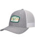 ფოტო #4 პროდუქტის Men's Heather Charcoal South Florida Bulls Brant Trucker Adjustable Hat